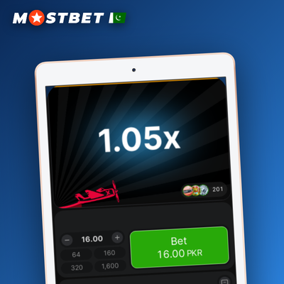 Mostbet Aviator round history tile displaying a strip of past multiplier results