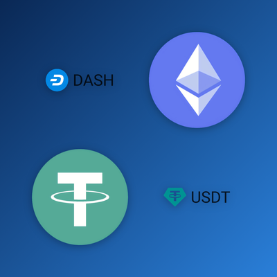 Mostbet crypto deposit tile showing BTC, ETH and USDT digital asset options