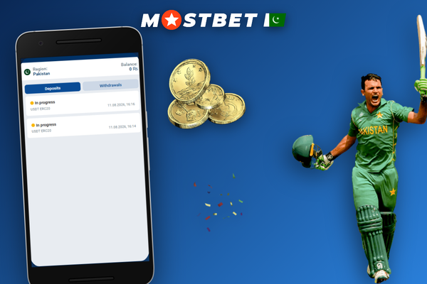 Mostbet Pakistan JazzCash mobile wallet payment confirmation screen